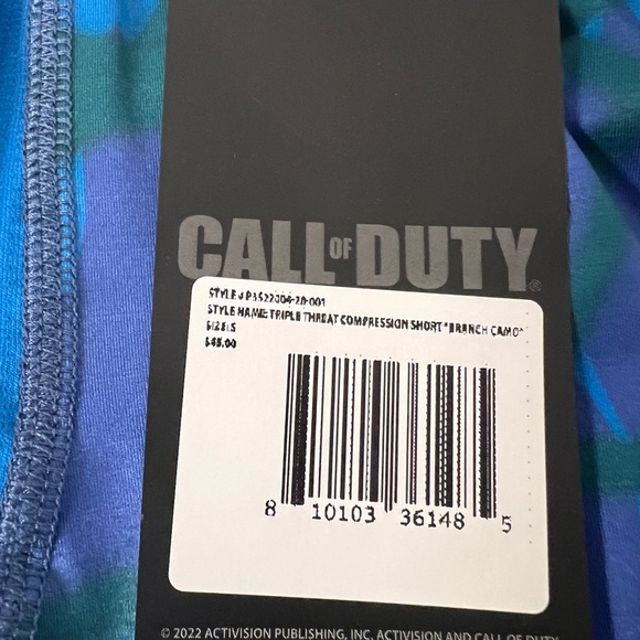 NWT - Point3 Set of 2 Call of Duty MWII Compression Shorts - Small - Picture 7 of 9